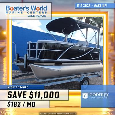 BOATZON | Godfrey Pontoons Mighty G 1476 C 2024