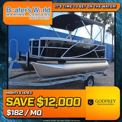 BOATZON | Godfrey Pontoons Mighty G 1476 C 2024