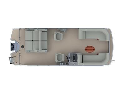 BOATZON | Godfrey Pontoons Monaco 235 DFL iMPACT  Package 29 in Center Tube 2024