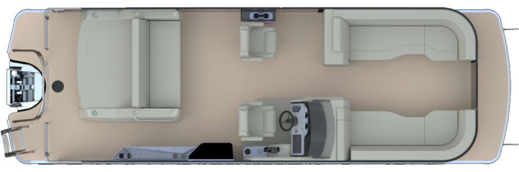 2025 Godfrey Pontoons Sweetwater 2486 SFLC iMPACT  Package 29 in Center Tube - Sold Boat