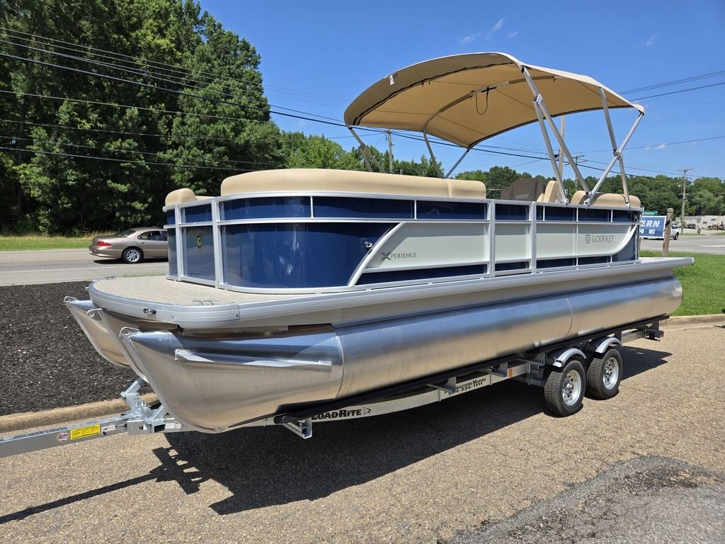 2026 Godfrey Pontoons Xperience 2286 SBX Sport Tube 27 in Package - Sold Boat