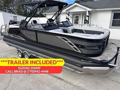 BOATZON | Godfrey Sanpan 2300 ULW W Arch  Backporch  29 in iMPACT  Tritoon 2025