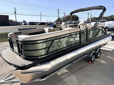 BOATZON | Godfrey Sweetwater 2224 Split Bench Tritoon  2286 SB 2025