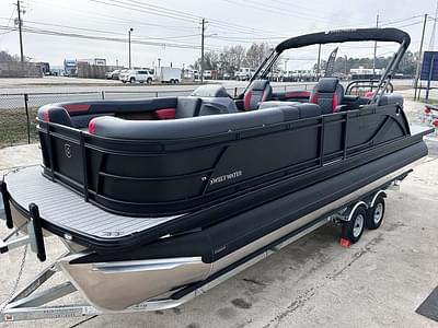 BOATZON | Godfrey Sweetwater 2224 Split Bench Tritoon 2286 SB 2025 BOATZON | Godfrey Sweetwater 2224 Split Bench Tritoon 2286 SB 2025