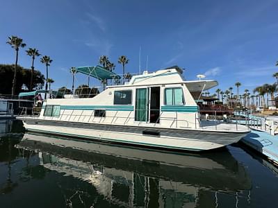 BOATZON | Harbor Master 47 FLYBRIDGE HOUSEBOAT 1990