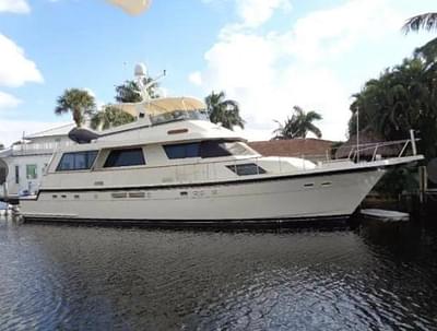 BOATZON | Hatteras 67 Cockpit Motor Yacht 1989