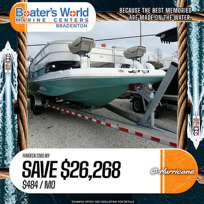 BOATZON | Hurricane FunDeck 2360 REF OB 2024 BOATZON | Hurricane FunDeck 2360 REF OB 2024