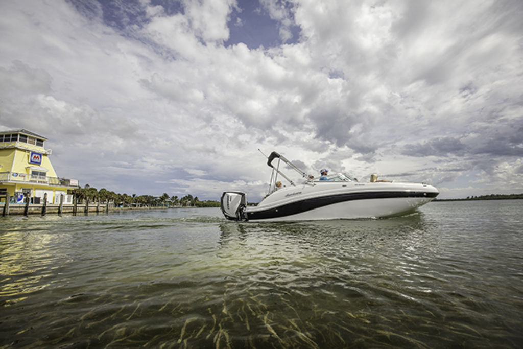 2025 Hurricane SunDeck 2486 OB - Sold Boat