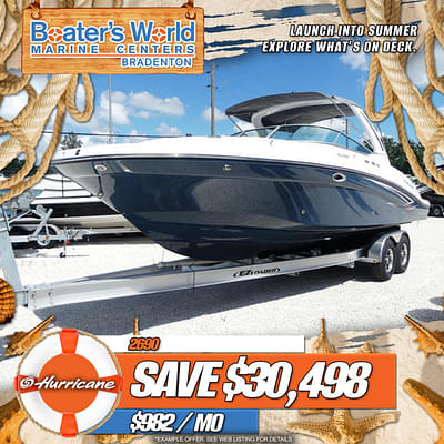 BOATZON | Hurricane SunDeck 2690 2025 BOATZON | Hurricane SunDeck 2690 2025