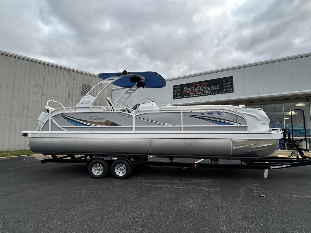2023 JC TriToon Sporttoon 28TT HTH - Sold Boat