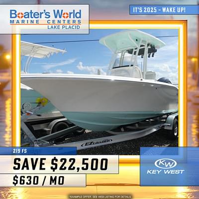 BOATZON | Key West Boats 219 FS 2025