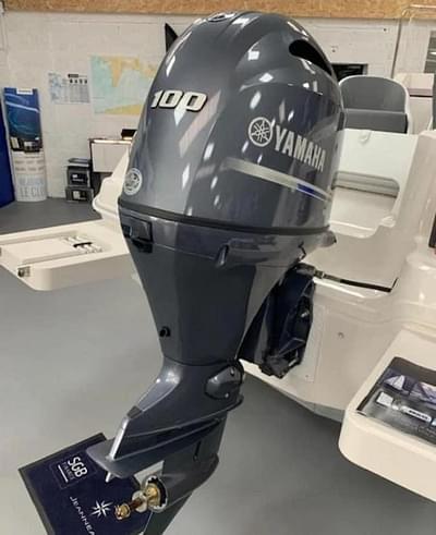 BOATZON | Little Used Yamaha 100HP 4 Stroke Outboard Motor Engine