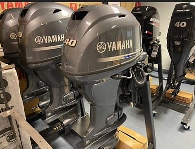 BOATZON | Little Used Yamaha 40HP 4 Stroke Outboard Motor Engine