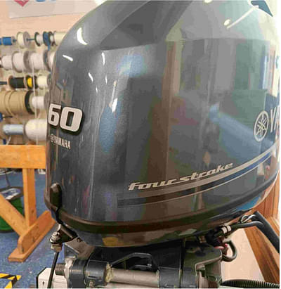 BOATZON | Little Used Yamaha 60HP 4 Stroke Outboard Motor Engine