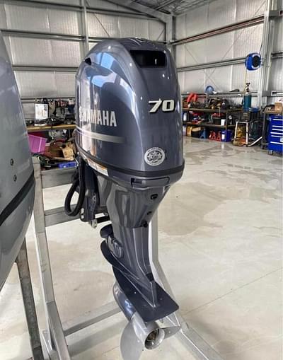 BOATZON | Little Used Yamaha 70HP 4 Stroke Outboard Motor Engine