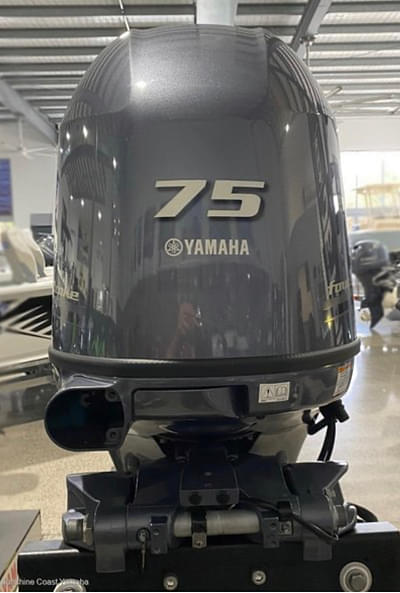 BOATZON | Little Used Yamaha 75HP 4 Stroke Outboard Motor Engine