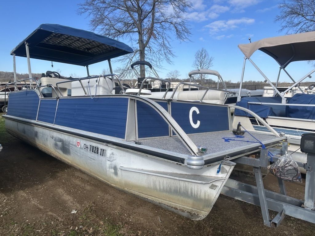 1990 Lowe 24 Pontoon - Sold Boat