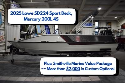 BOATZON | 2025 Lowe SD224 Sport Deck BOATZON | 2025 Lowe SD224 Sport Deck