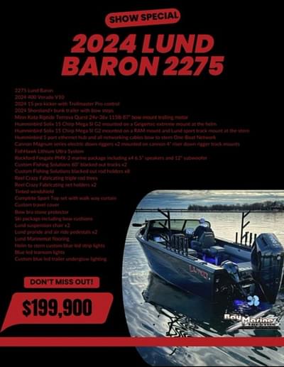 BOATZON | Lund 2275 Baron Sport 2024