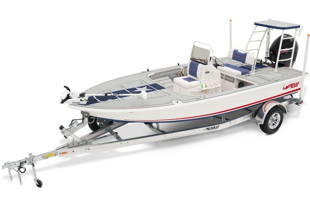 2025 Mako 18 Pro Skiff Patriot Edition - Sold Boat