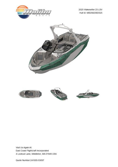 BOATZON | Malibu Boats 23 LSV 2025