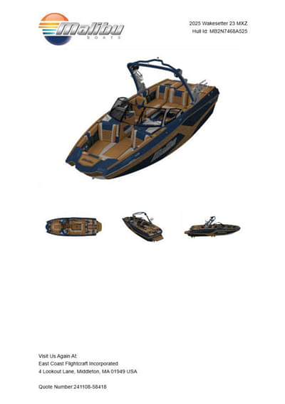 BOATZON | Malibu Boats 23 MXZ 2025
