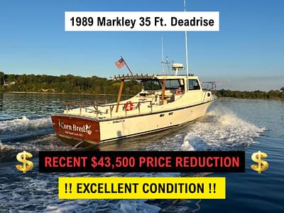BOATZON | Markley 35 Ft Deadrise 1989