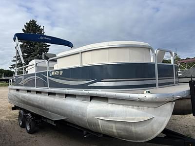 BOATZON | Misty Harbor Boats 2285 CRS 90HP LEGS SCISSOR TRAILER 2011