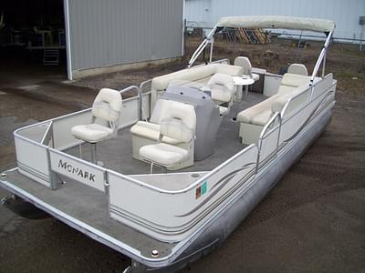 BOATZON | Monark 220 Fish And Play Pontoon with 90HP Mercury 2002