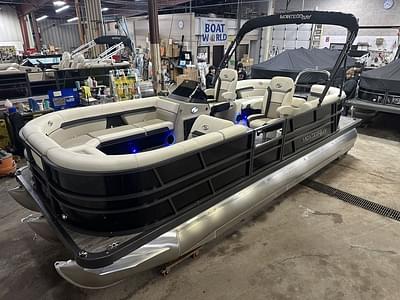 BOATZON | Montego Bay 8522 Quad Lounge Tritoon  Honda 4Stroke EFI 2025