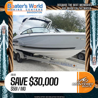 BOATZON | Monterey 235SS 235 SS 235 Super Sport 2024