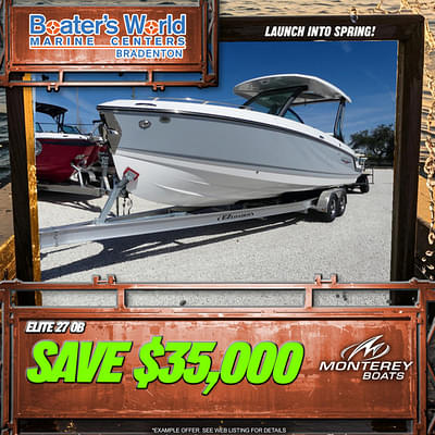 BOATZON | Monterey ELITE 27 OB BOWRIDER 2025