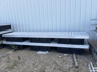 BOATZON | Paradise 4x16 Grey Aluminum Floating Dock 2024