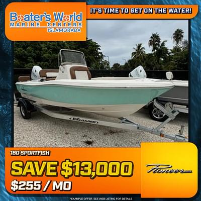 BOATZON | Pioneer Boats 180 SPORTFISH 2024