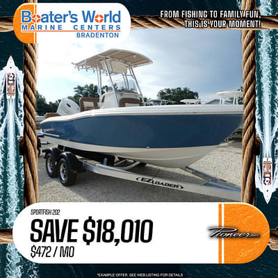 BOATZON | Pioneer Boats Sportfish 202 2024