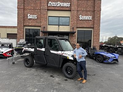 BOATZON | Polaris® RANGER CREW XP 1000 NS ED ULT WHITE CRYS Trail Boss 2025 BOATZON | Polaris® RANGER CREW XP 1000 NS ED ULT WHITE CRYS Trail Boss 2025