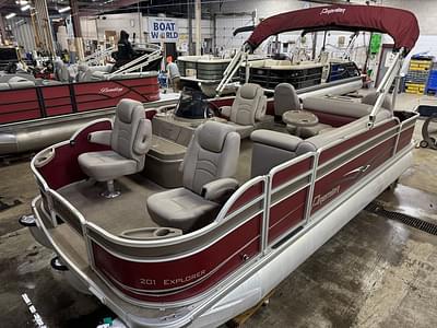 BOATZON | Premier 201 Explorer Tritoon Pontoon 2012