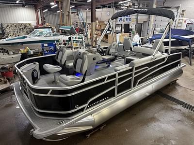 BOATZON | Princecraft 21 Sportfisher 4S Quad Fish Pontoon  Mercury 4Stroke EFI 2025