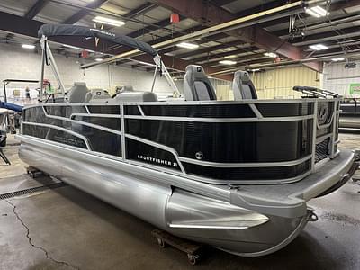 BOATZON | Princecraft 21 Sportfisher 4S Quad Fish Pontoon  Mercury 4Stroke EFI 2025