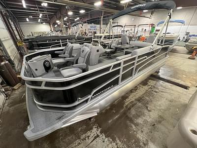 BOATZON | Princecraft 21 Sportfisher 4S Quad Fish Pontoon  Mercury 4Stroke EFI 2025