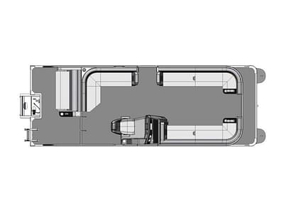 BOATZON | Qwest Pontoons 8524 MClass Lanai Triple Tube RTZ 2023