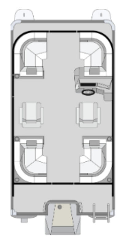 BOATZON | Qwest Pontoons E16 RLS Q2 Hull 2025