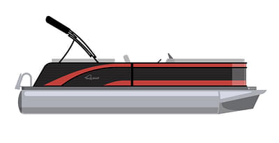 BOATZON | Qwest Pontoons E22 RLS LT  Tritoon 2025