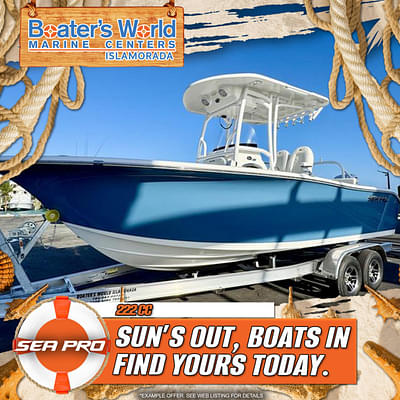 BOATZON | Sea Pro 222 Center Console 222CC 222 CC 2025