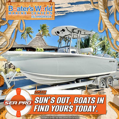 BOATZON | Sea Pro 225 FLX Center Console 225FLX 225CC 225 CC 2025