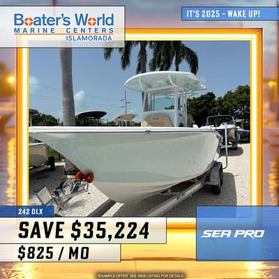 BOATZON | Sea Pro 242 DLX 2025