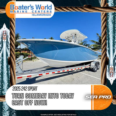 BOATZON | Sea Pro 242 Sport CC 242CC Center Console 242Sport 2025