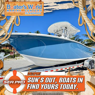 BOATZON | Sea Pro 242 Sport CC 242CC Center Console 242Sport 2025