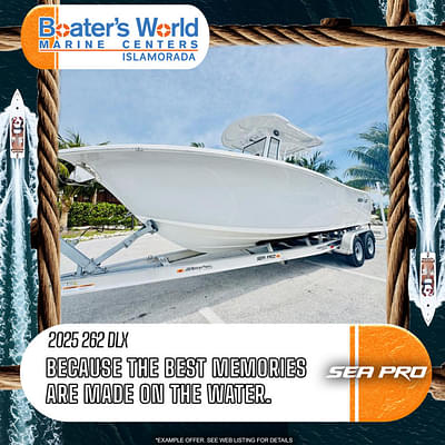 BOATZON | Sea Pro 262 DLX Center Console 262DLX 262 CC 2025 BOATZON | Sea Pro 262 DLX Center Console 262DLX 262 CC 2025