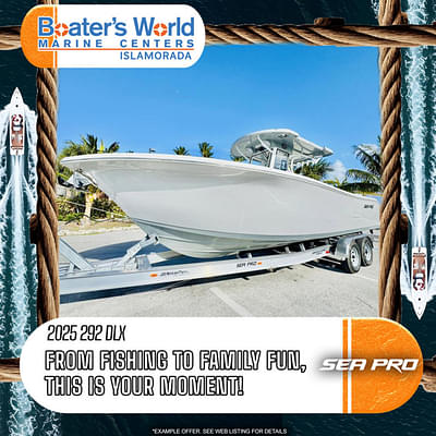 BOATZON | Sea Pro 292 DLX CENTER CONSOLE 292DLX 292CC 292 CC 2025 BOATZON | Sea Pro 292 DLX CENTER CONSOLE 292DLX 292CC 292 CC 2025